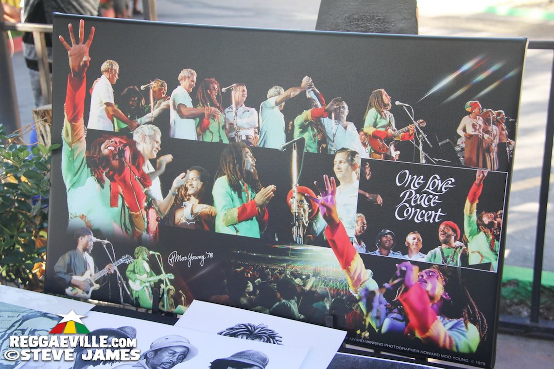 Vibes @ Bob Marley's 72nd Birthday Celebration in Kingston, Jamaica