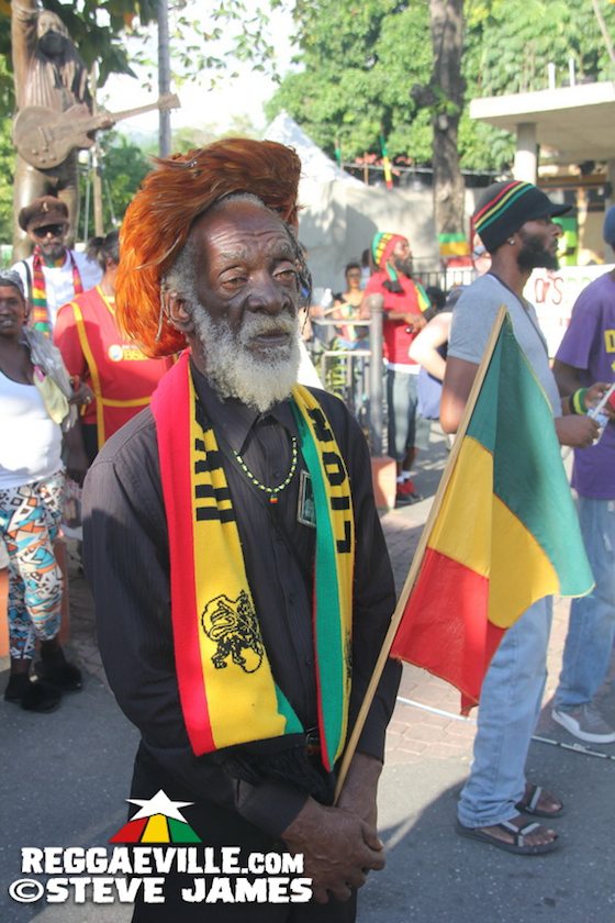 Vibes @ Bob Marley's 72nd Birthday Celebration in Kingston, Jamaica