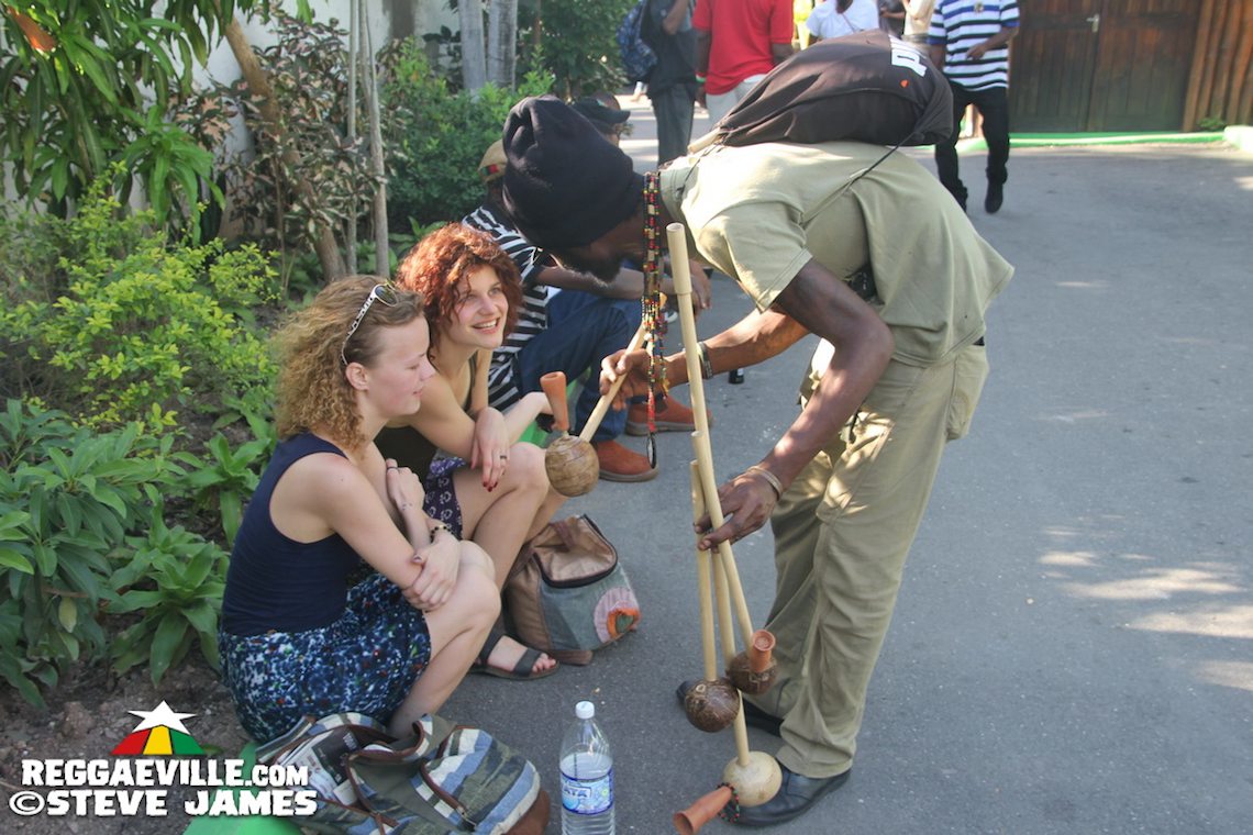 Vibes @ Bob Marley's 72nd Birthday Celebration in Kingston, Jamaica
