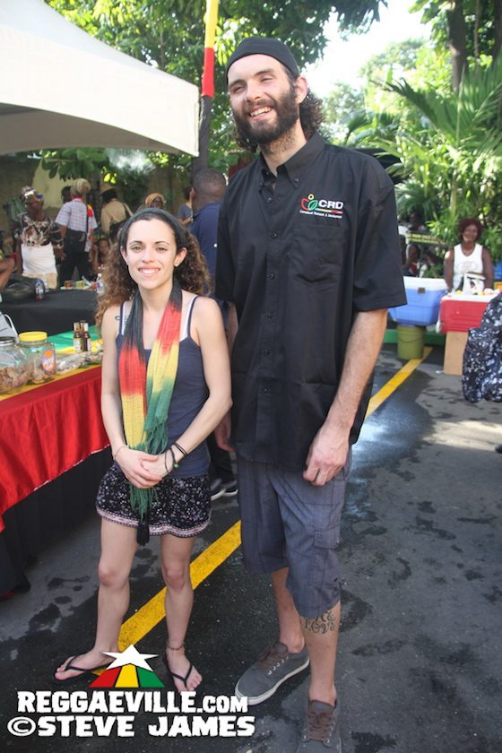 Vibes @ Bob Marley's 72nd Birthday Celebration in Kingston, Jamaica