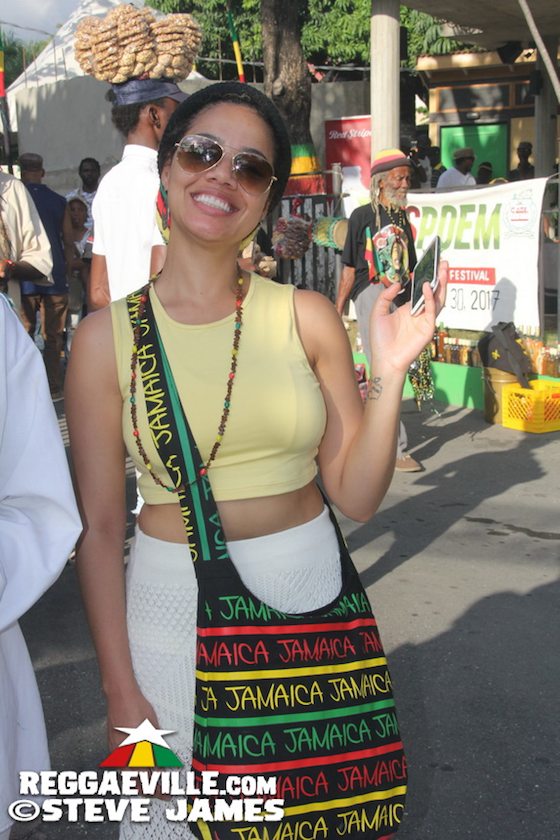 Vibes @ Bob Marley's 72nd Birthday Celebration in Kingston, Jamaica