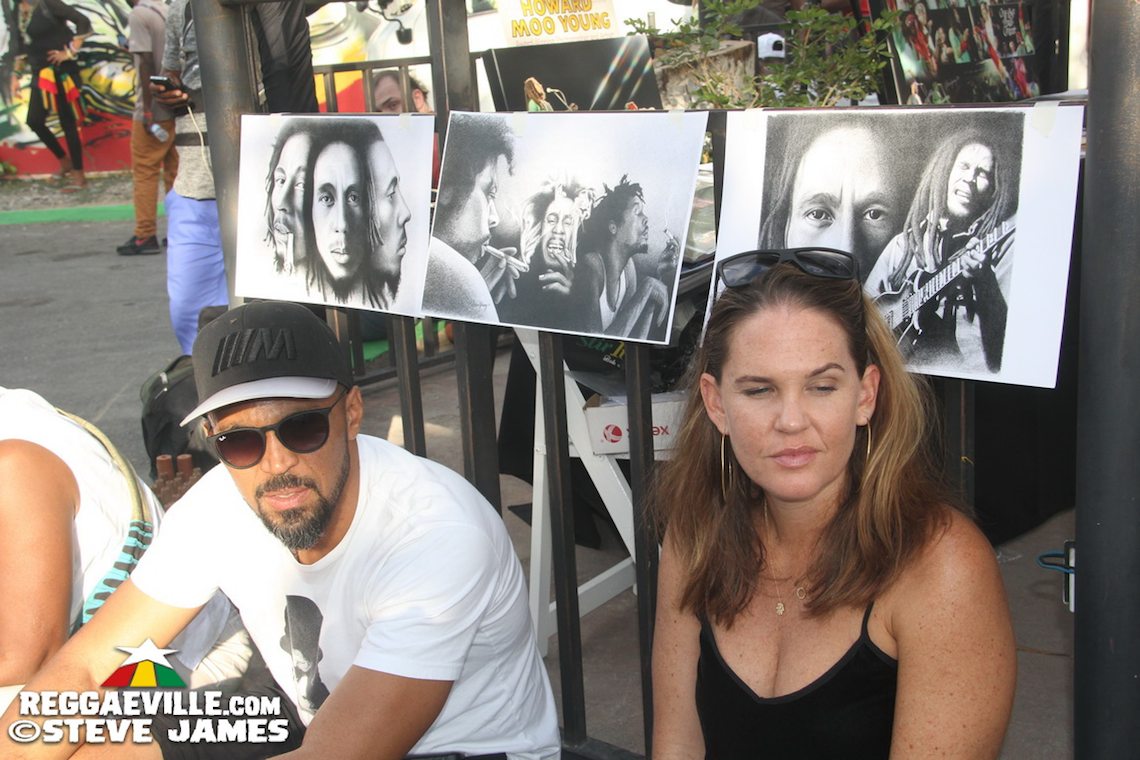 Vibes @ Bob Marley's 72nd Birthday Celebration in Kingston, Jamaica