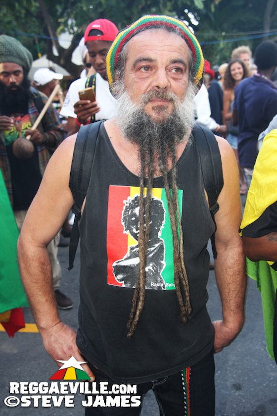 Vibes @ Bob Marley's 72nd Birthday Celebration in Kingston, Jamaica