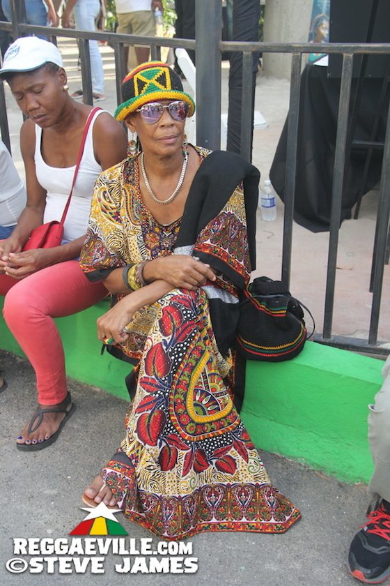 Vibes @ Bob Marley's 72nd Birthday Celebration in Kingston, Jamaica