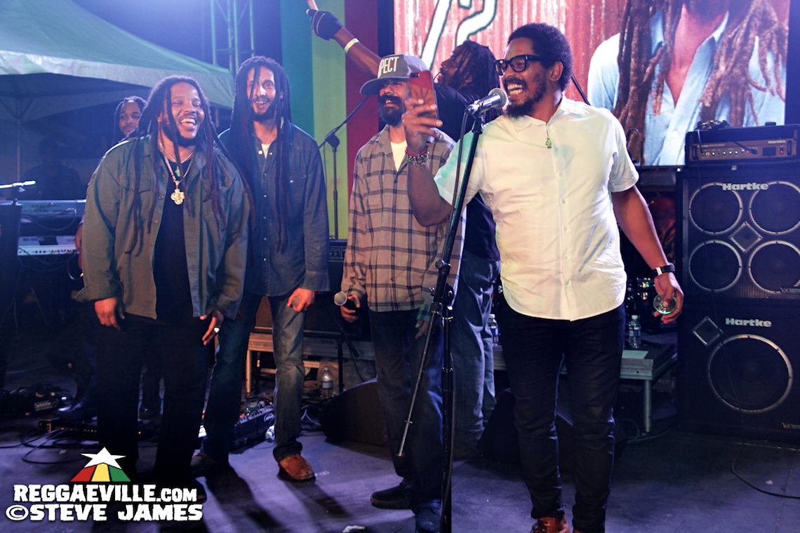 Marley Brothers & Various Artists @ Bob Marley's 72nd Birthday in Kingston, Jamaica