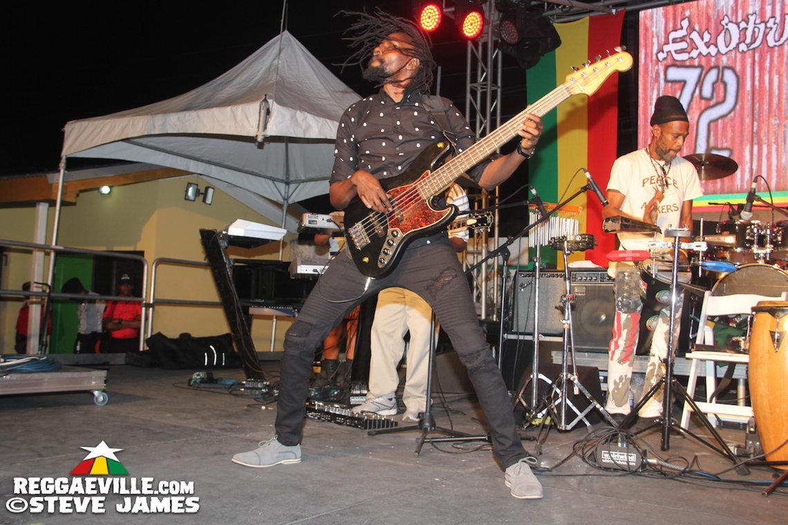 Marley Brothers & Various Artists @ Bob Marley's 72nd Birthday in Kingston, Jamaica