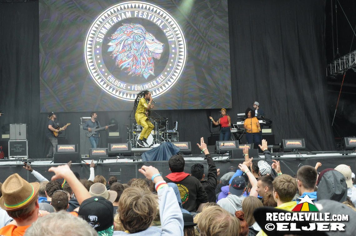 Cali P & Danakil in Cologne, Germany @ SummerJam 2017