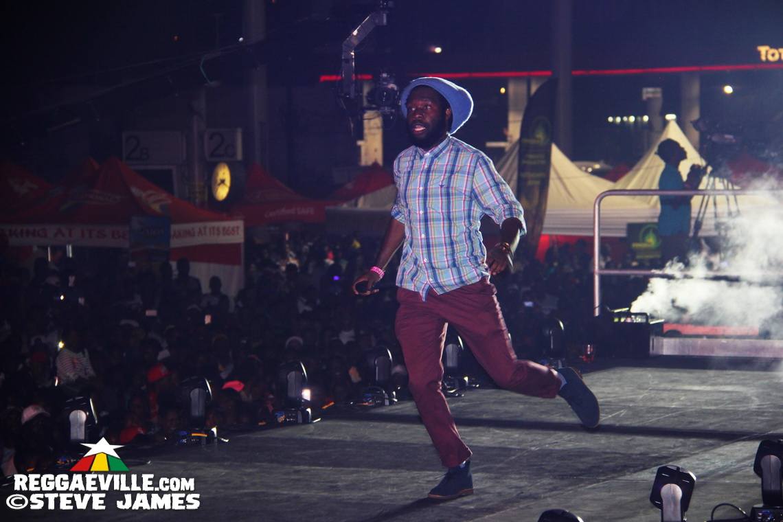 Beenie Man, Tarrus Riley & Sanchez @ PAN Grandfinal in Kingston, Jamaica