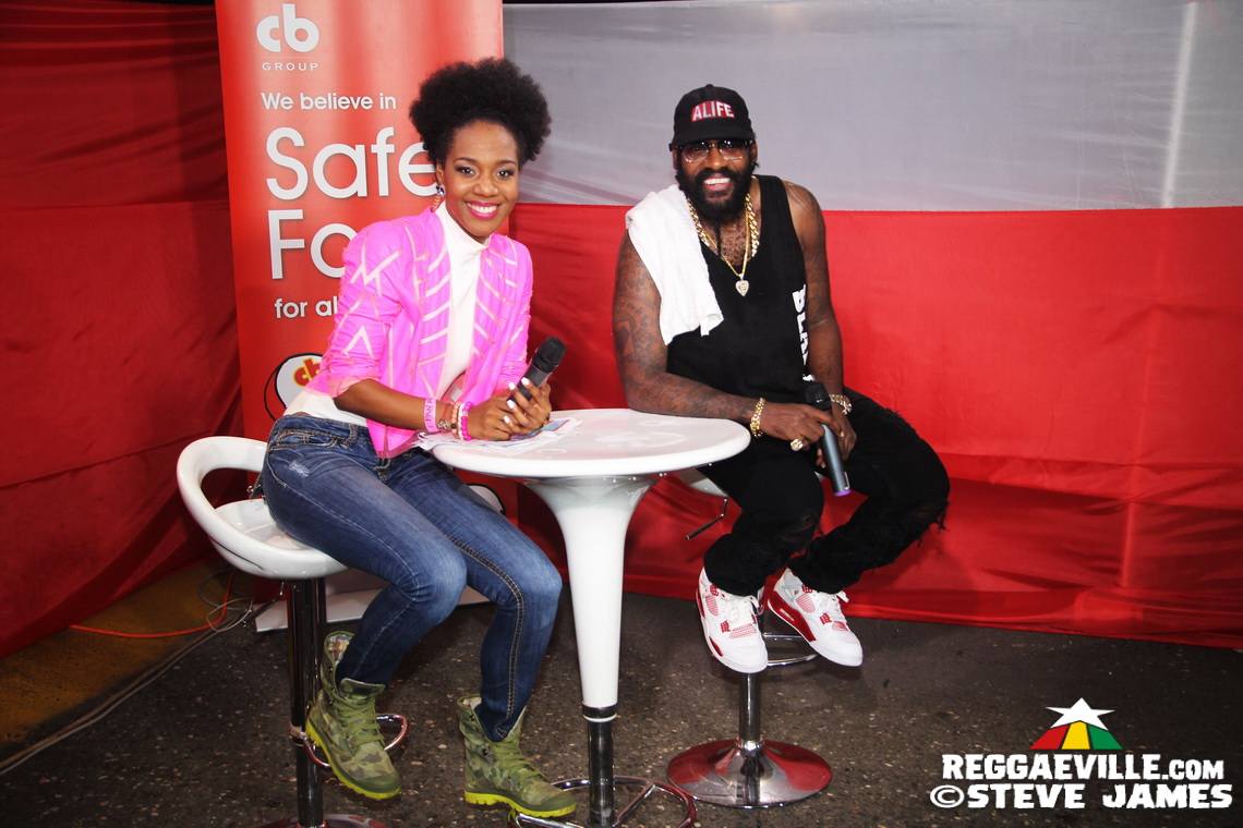 Beenie Man, Tarrus Riley & Sanchez @ PAN Grandfinal in Kingston, Jamaica