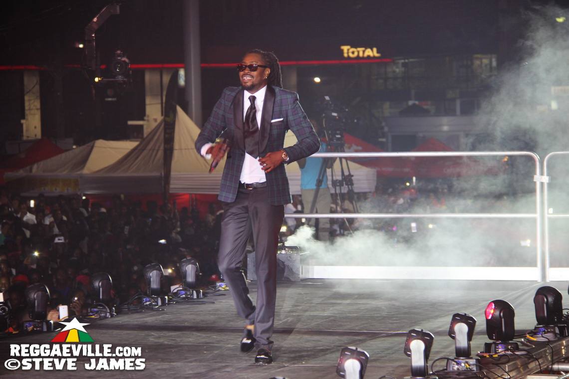 Beenie Man, Tarrus Riley & Sanchez @ PAN Grandfinal in Kingston, Jamaica
