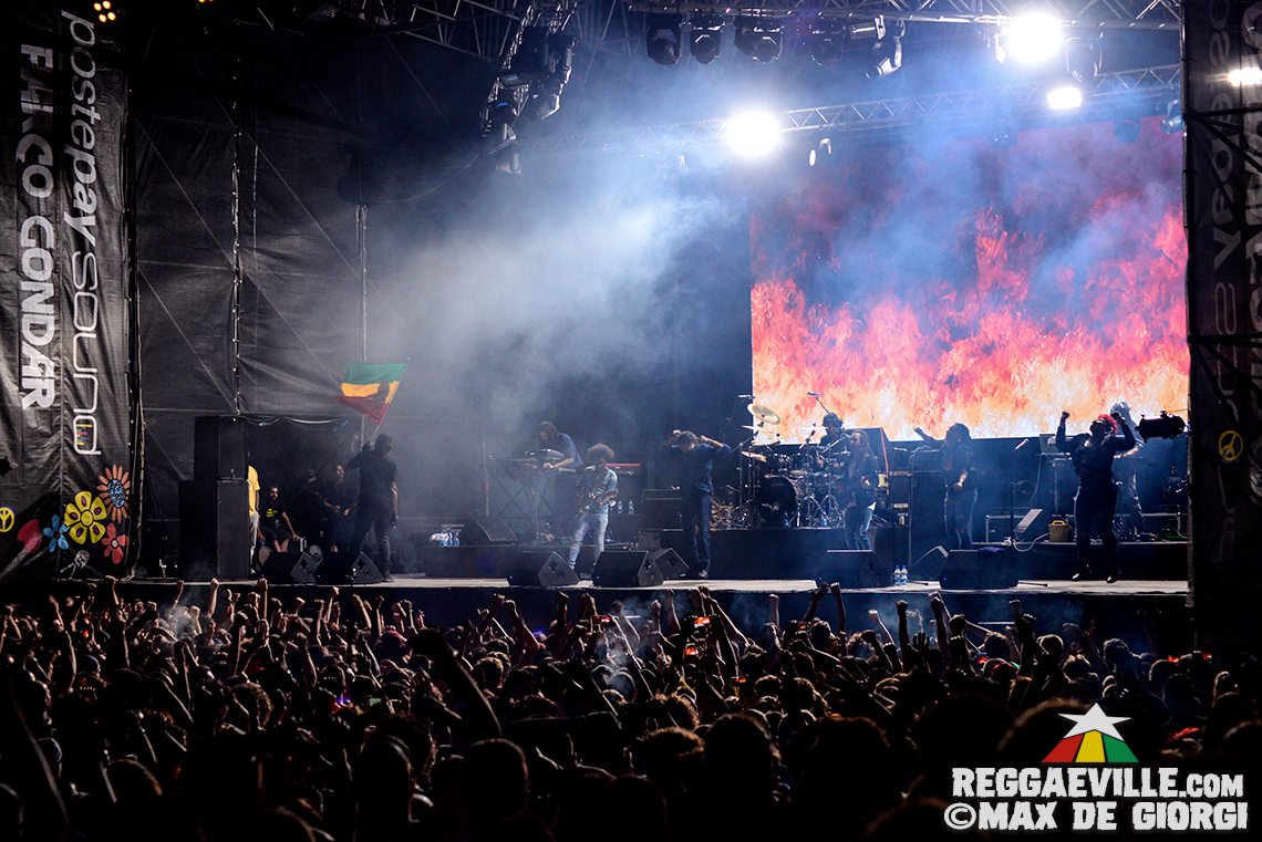 Photos Damian Marley Boomdabash Heavy Hammer In Gallipoli Italy Parco Gondar 6 24 17