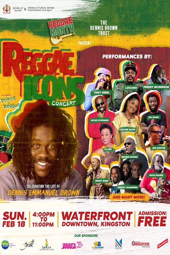 Backstage Vibes @ Dennis Brown Tribute Concert 2018