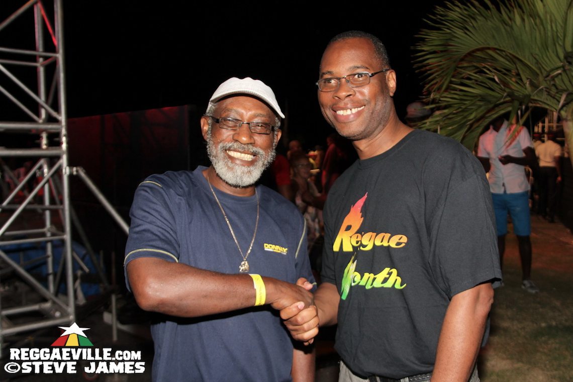 Backstage Vibes @ Dennis Brown Tribute Concert 2018