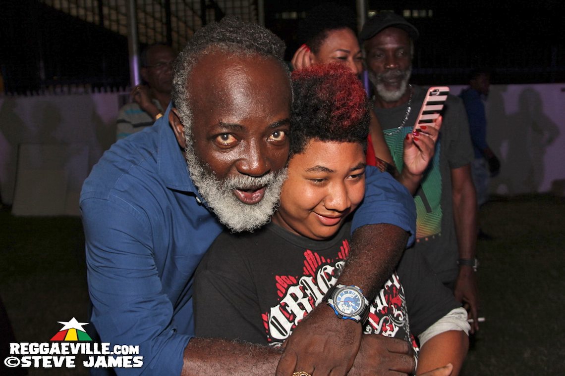 Backstage Vibes @ Dennis Brown Tribute Concert 2018