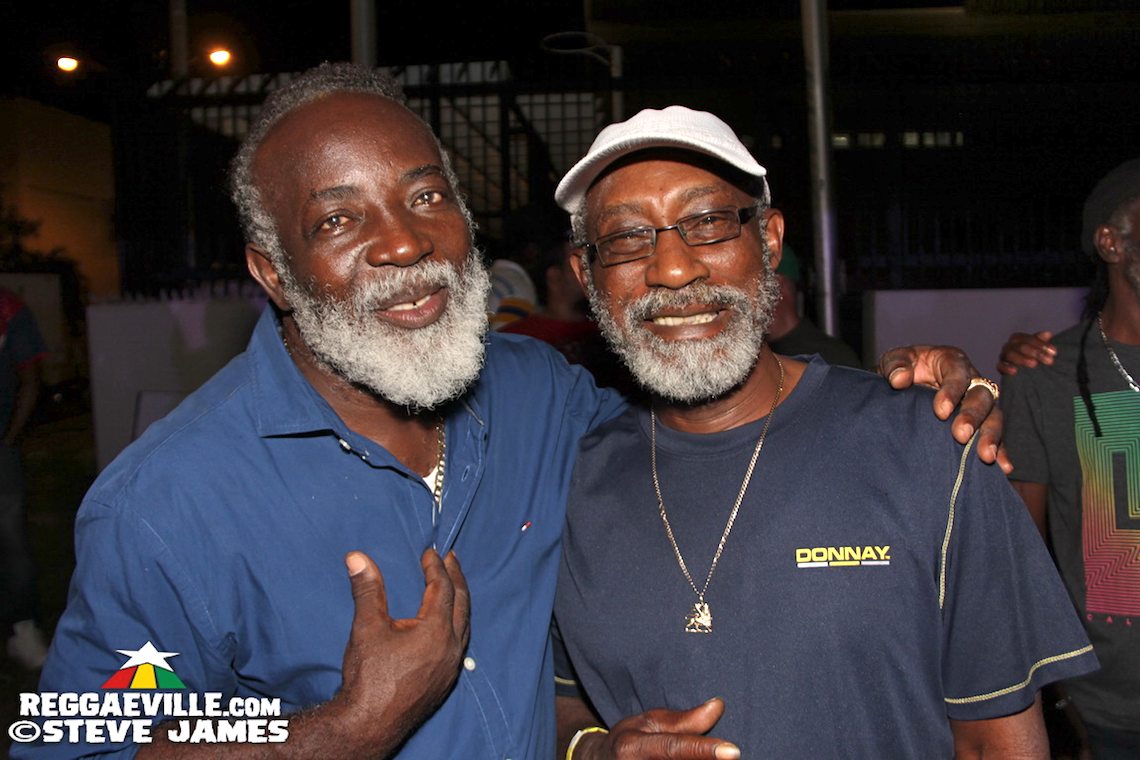 Backstage Vibes @ Dennis Brown Tribute Concert 2018