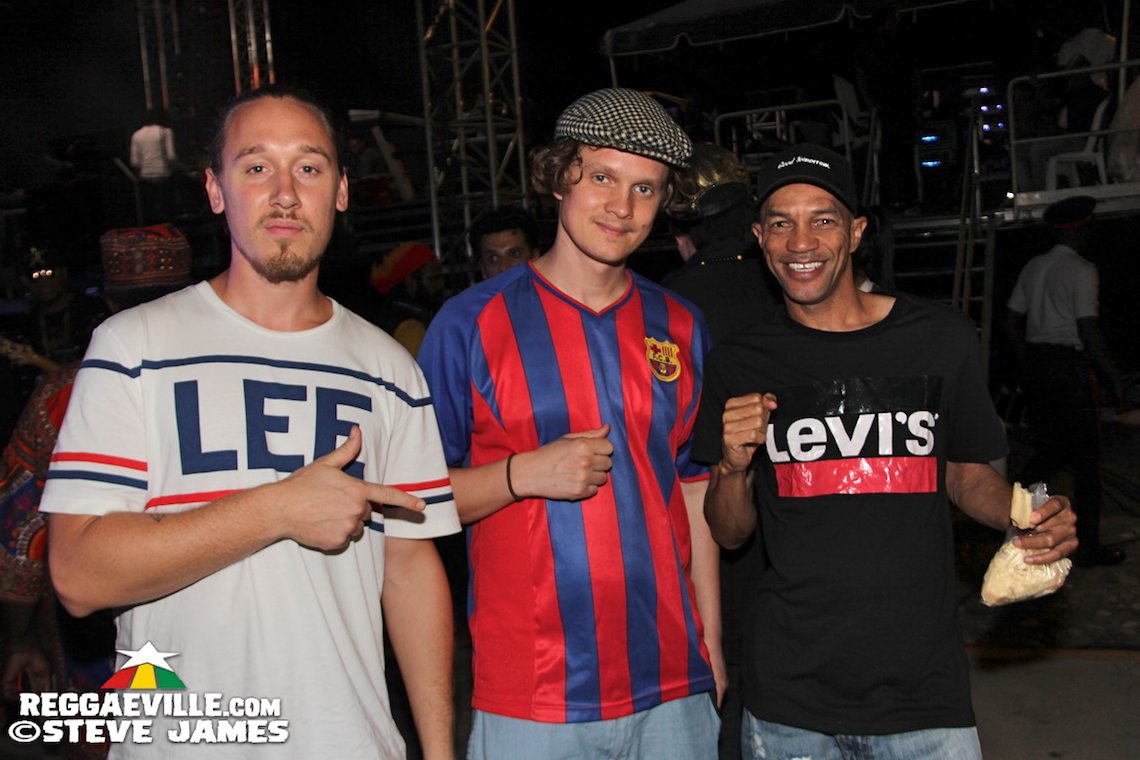 Backstage Vibes @ Dennis Brown Tribute Concert 2018