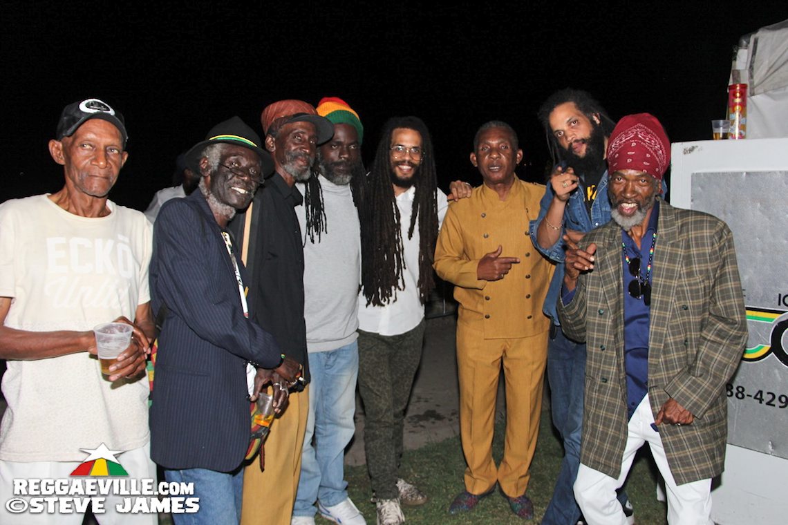 Backstage Vibes @ Dennis Brown Tribute Concert 2018