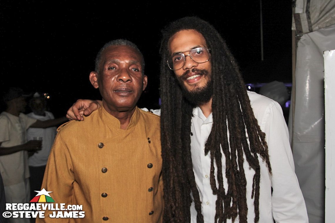 Backstage Vibes @ Dennis Brown Tribute Concert 2018