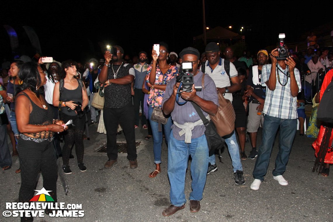 Backstage Vibes @ Dennis Brown Tribute Concert 2018