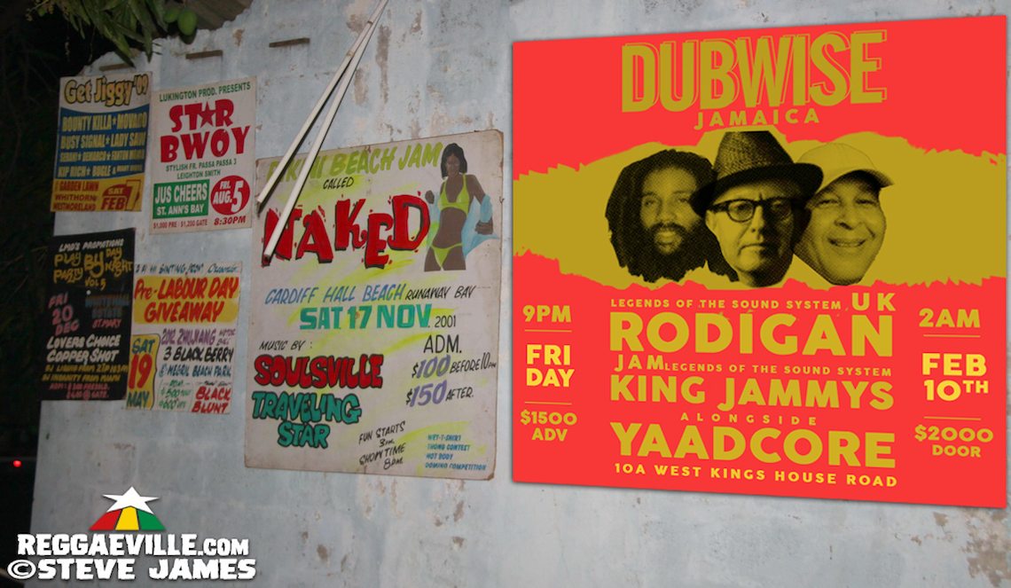 Dubwise Jamaica with David Rodigan, King Jammys & Yaadcore in Kingston, Jamaica