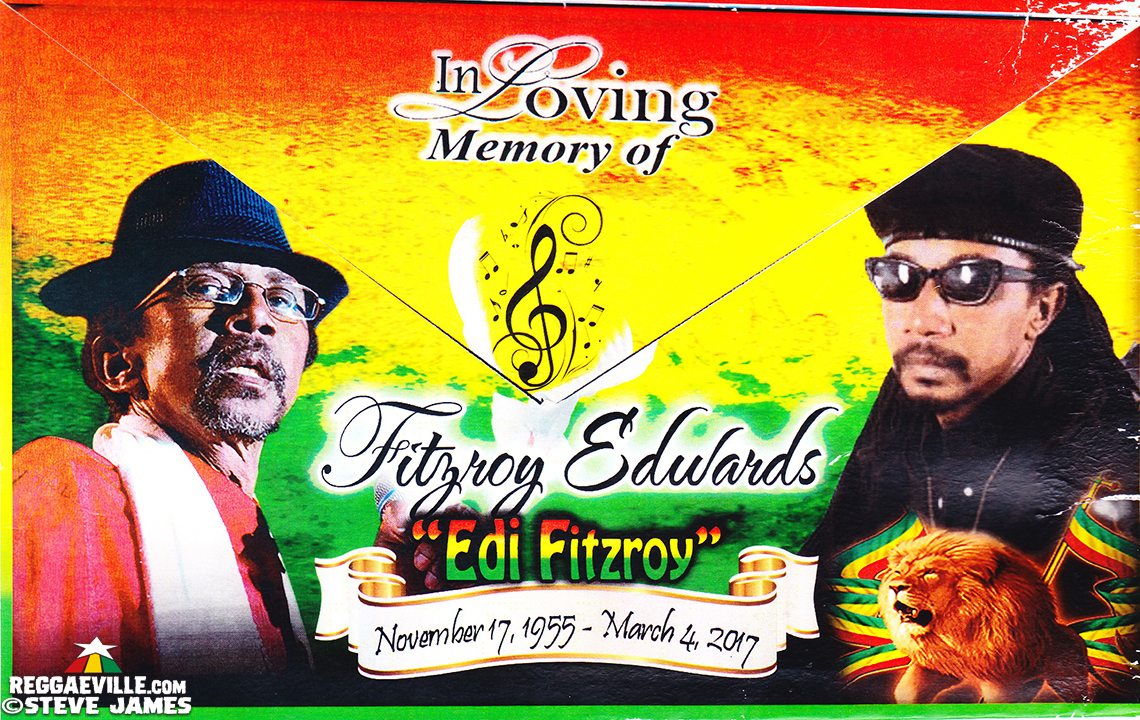 Edi Fitzroy Funeral in Portmore, Jamaica