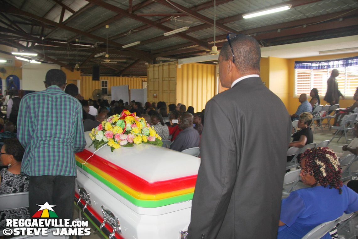 Edi Fitzroy Funeral in Portmore, Jamaica