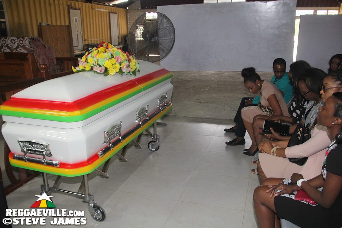 Edi Fitzroy Funeral in Portmore, Jamaica
