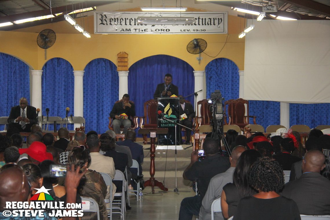 Edi Fitzroy Funeral in Portmore, Jamaica