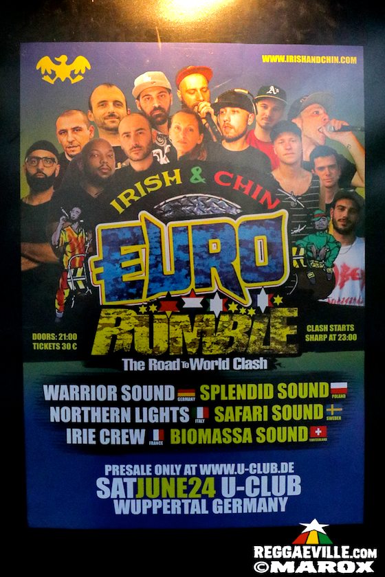 Euro Rumble Soundclash 2017 in Wuppertal, Germany @ U-Club