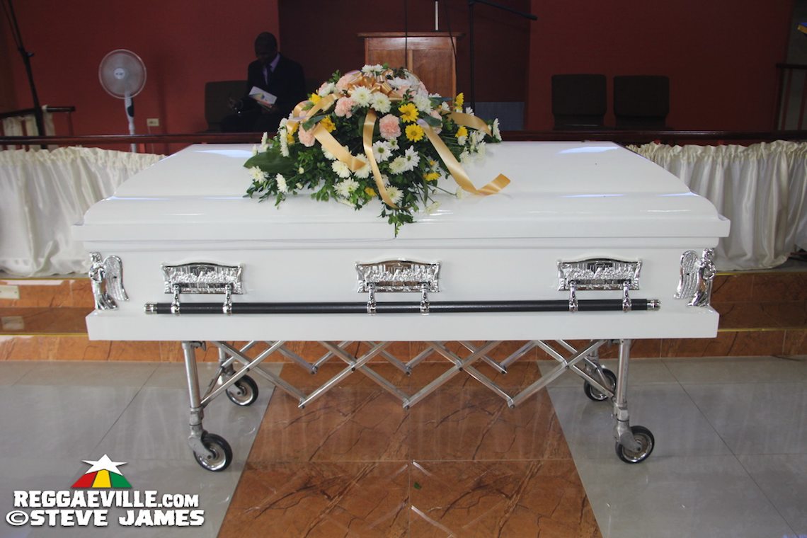 Frankie Paul - Funeral Service in Kingston, Jamaica @ Olson Memorial Church of God