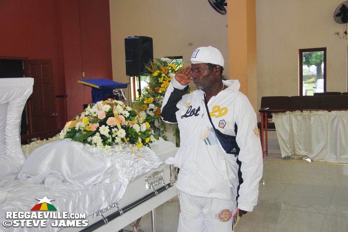 Frankie Paul - Funeral Service in Kingston, Jamaica @ Olson Memorial Church of God