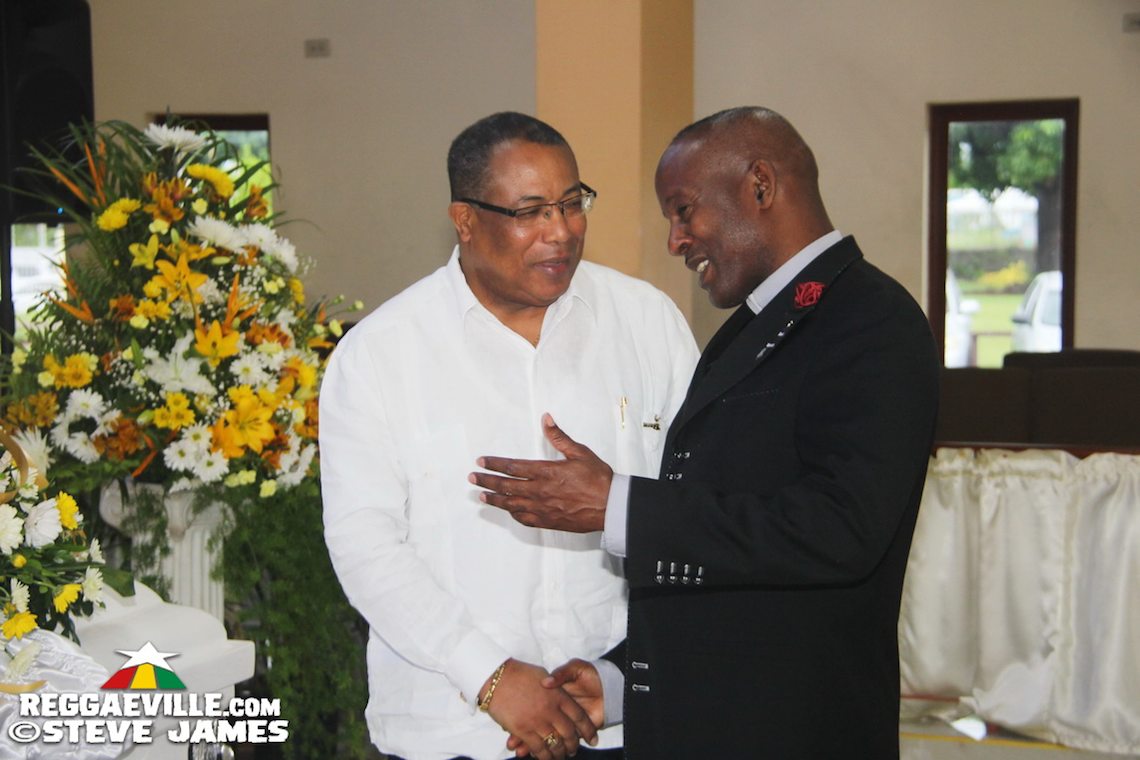 Frankie Paul - Funeral Service in Kingston, Jamaica @ Olson Memorial Church of God