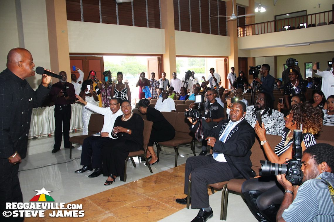 Frankie Paul - Funeral Service in Kingston, Jamaica @ Olson Memorial Church of God