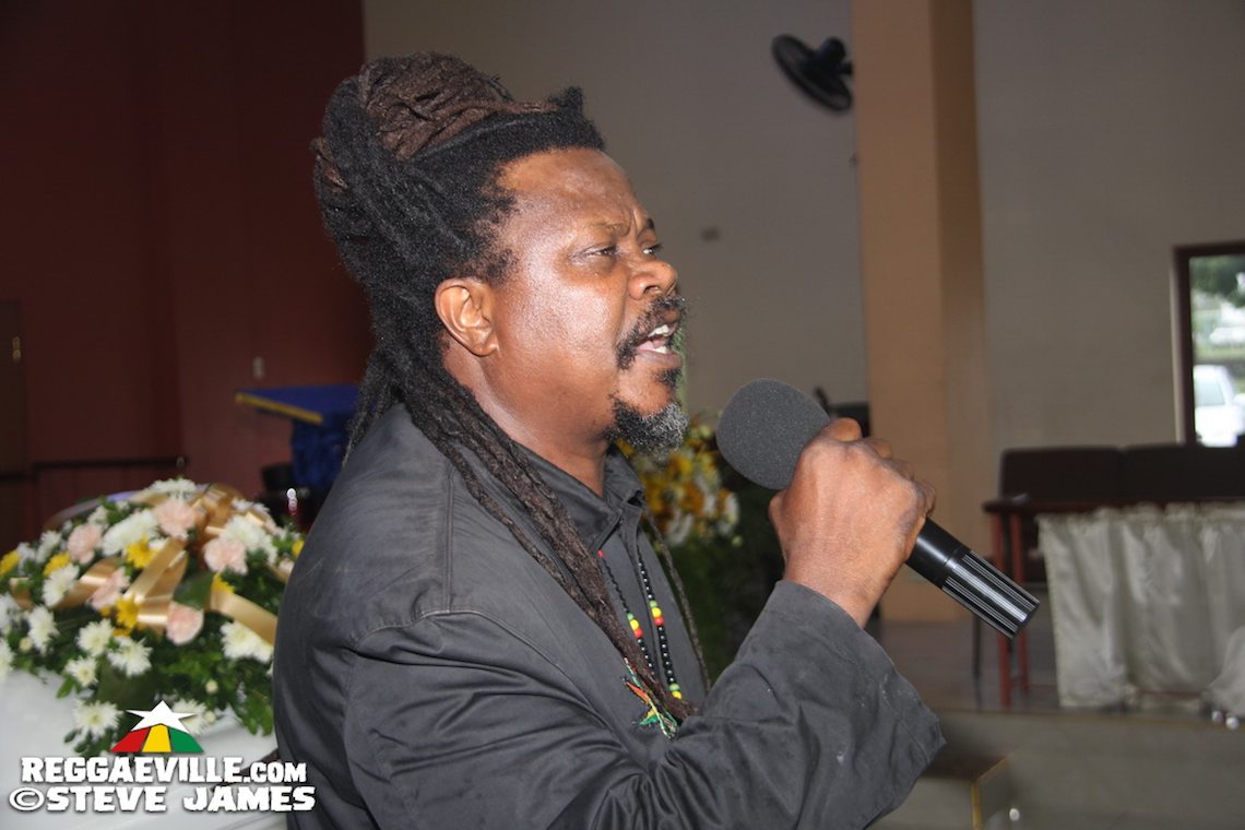 Frankie Paul - Funeral Service in Kingston, Jamaica @ Olson Memorial Church of God
