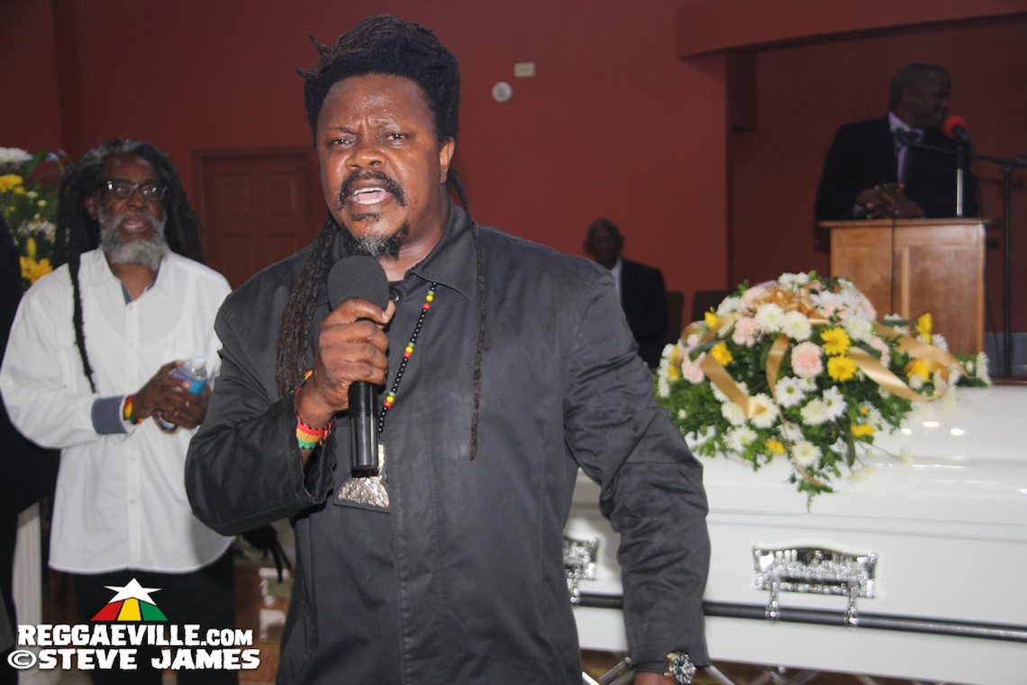 Frankie Paul - Funeral Service in Kingston, Jamaica @ Olson Memorial Church of God