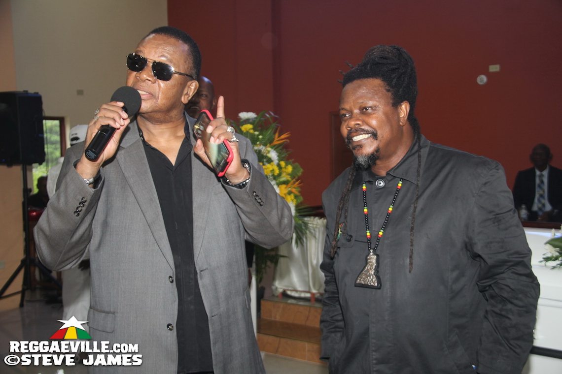 Frankie Paul - Funeral Service in Kingston, Jamaica @ Olson Memorial Church of God