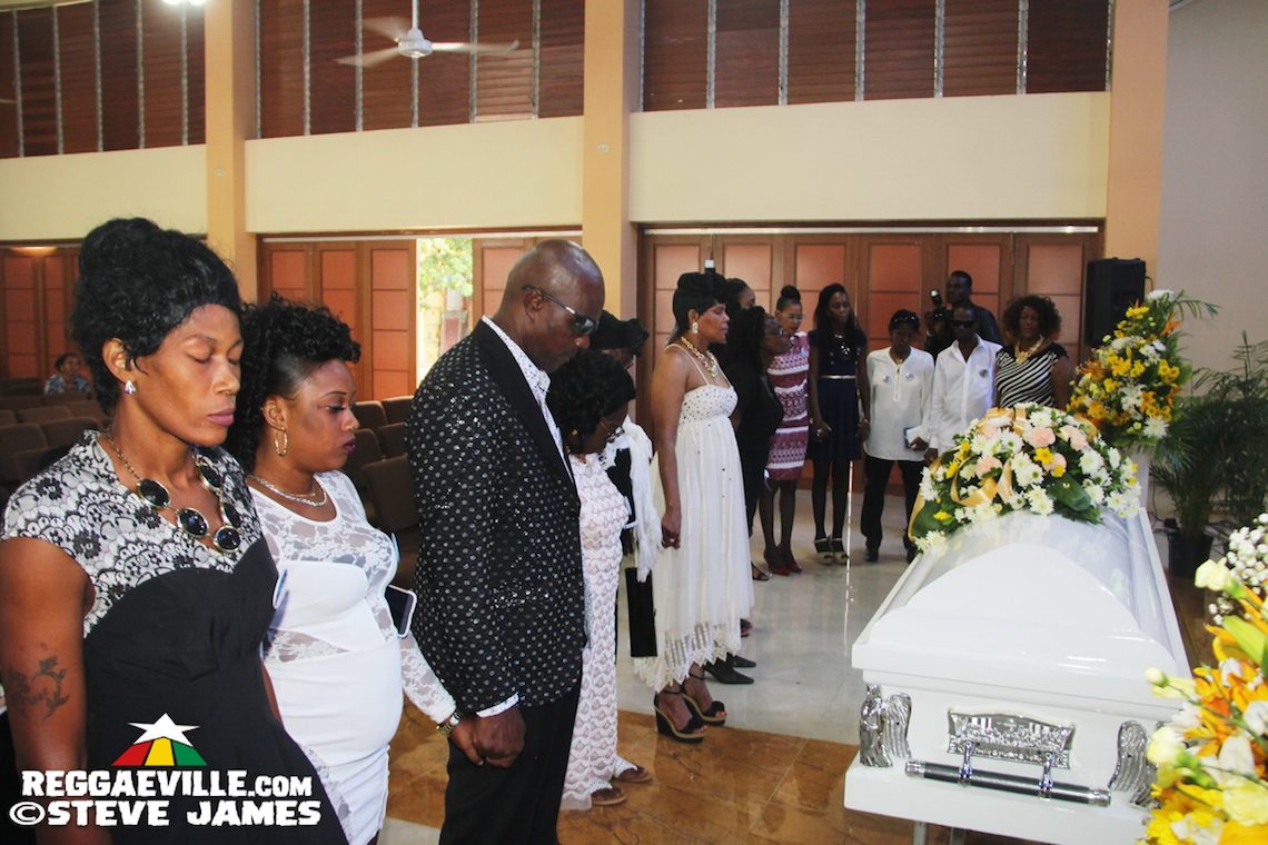 Frankie Paul - Funeral Service in Kingston, Jamaica @ Olson Memorial Church of God