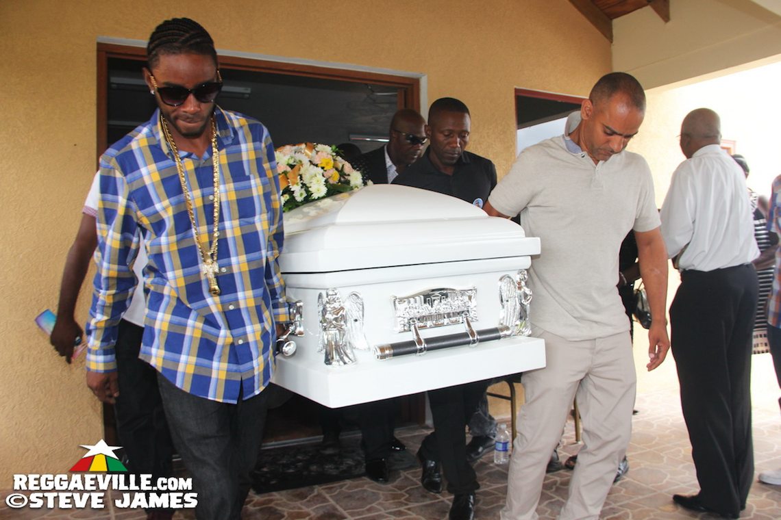 Frankie Paul - Funeral Service in Kingston, Jamaica @ Olson Memorial Church of God