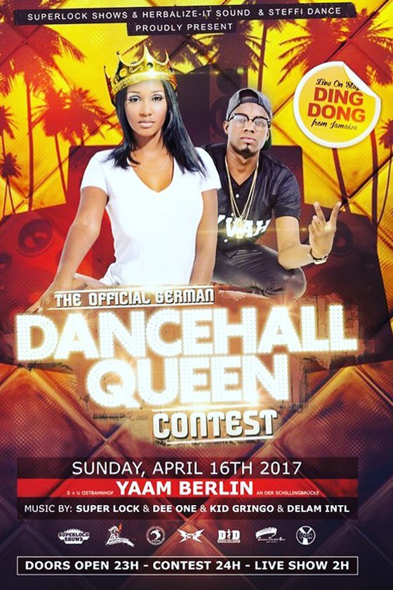 German Dancehall Queen Contest in Berlin, Germany @ Yaam