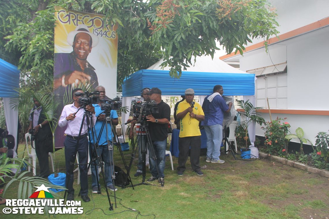 Gregory Isaacs Blue Plaque Unveiling in Kingston, Jamaica
