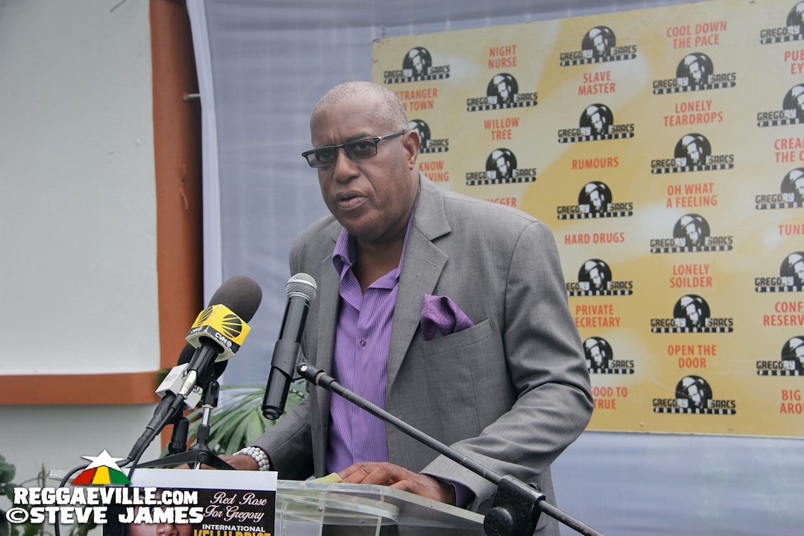 Gregory Isaacs Blue Plaque Unveiling in Kingston, Jamaica