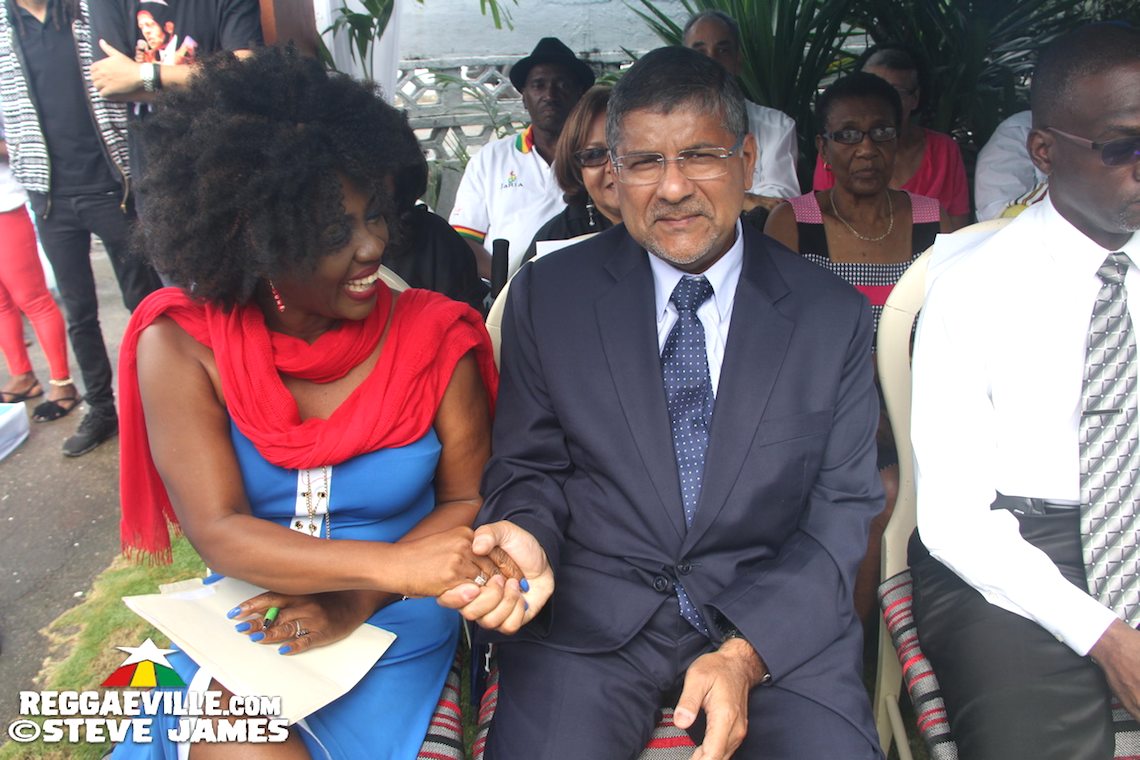 Gregory Isaacs Blue Plaque Unveiling in Kingston, Jamaica