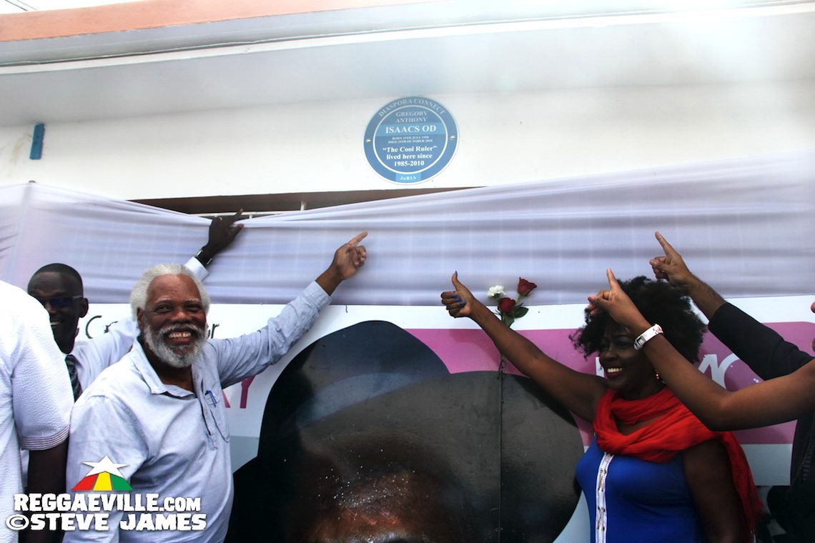 Gregory Isaacs Blue Plaque Unveiling in Kingston, Jamaica