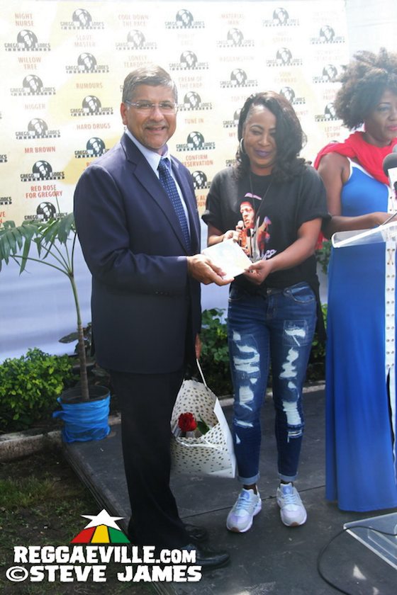 Gregory Isaacs Blue Plaque Unveiling in Kingston, Jamaica