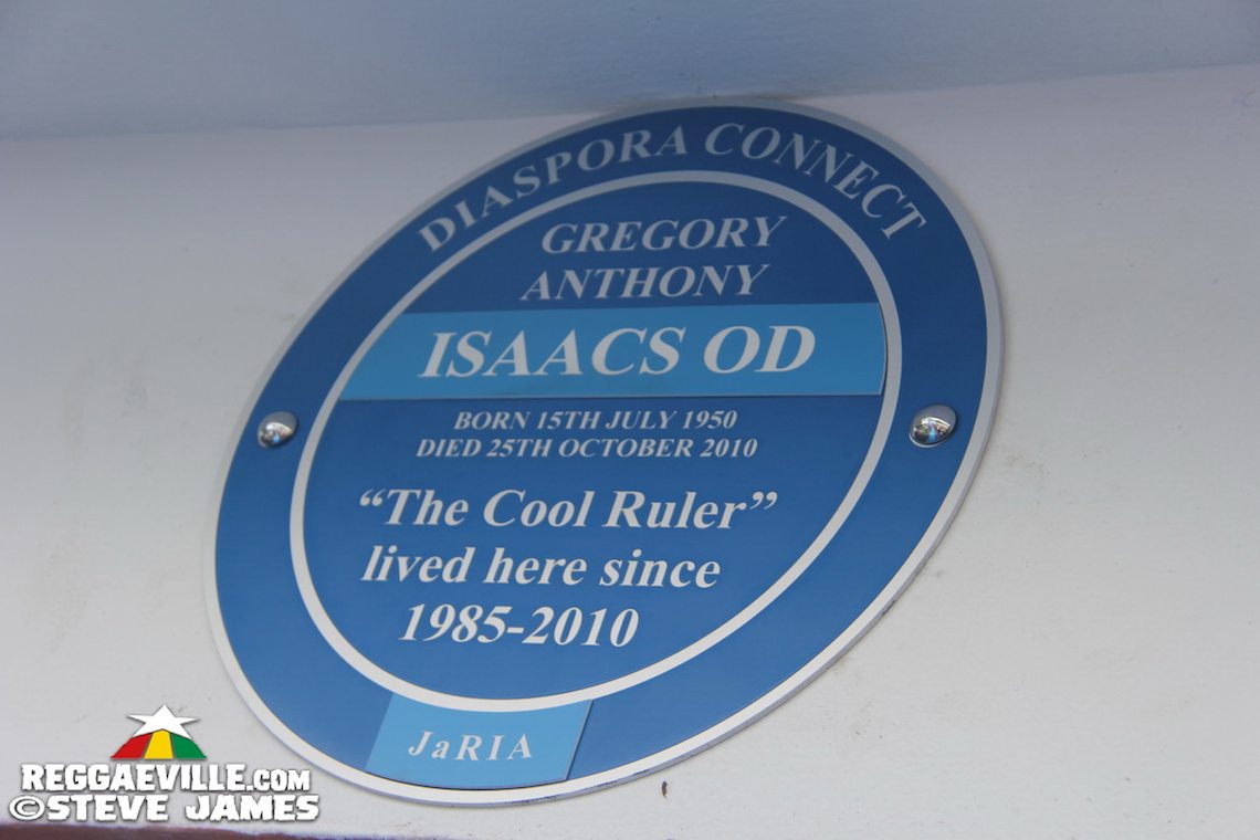Gregory Isaacs Blue Plaque Unveiling in Kingston, Jamaica