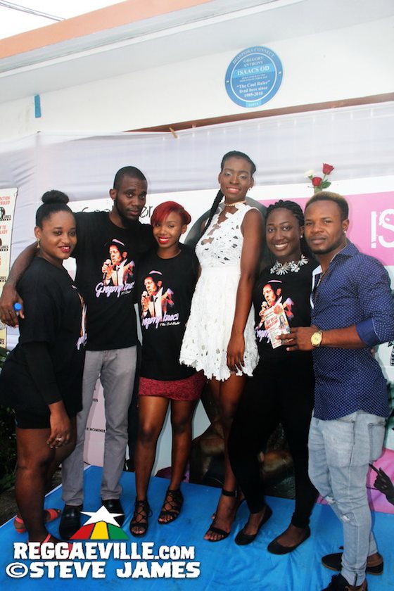 Gregory Isaacs Blue Plaque Unveiling in Kingston, Jamaica