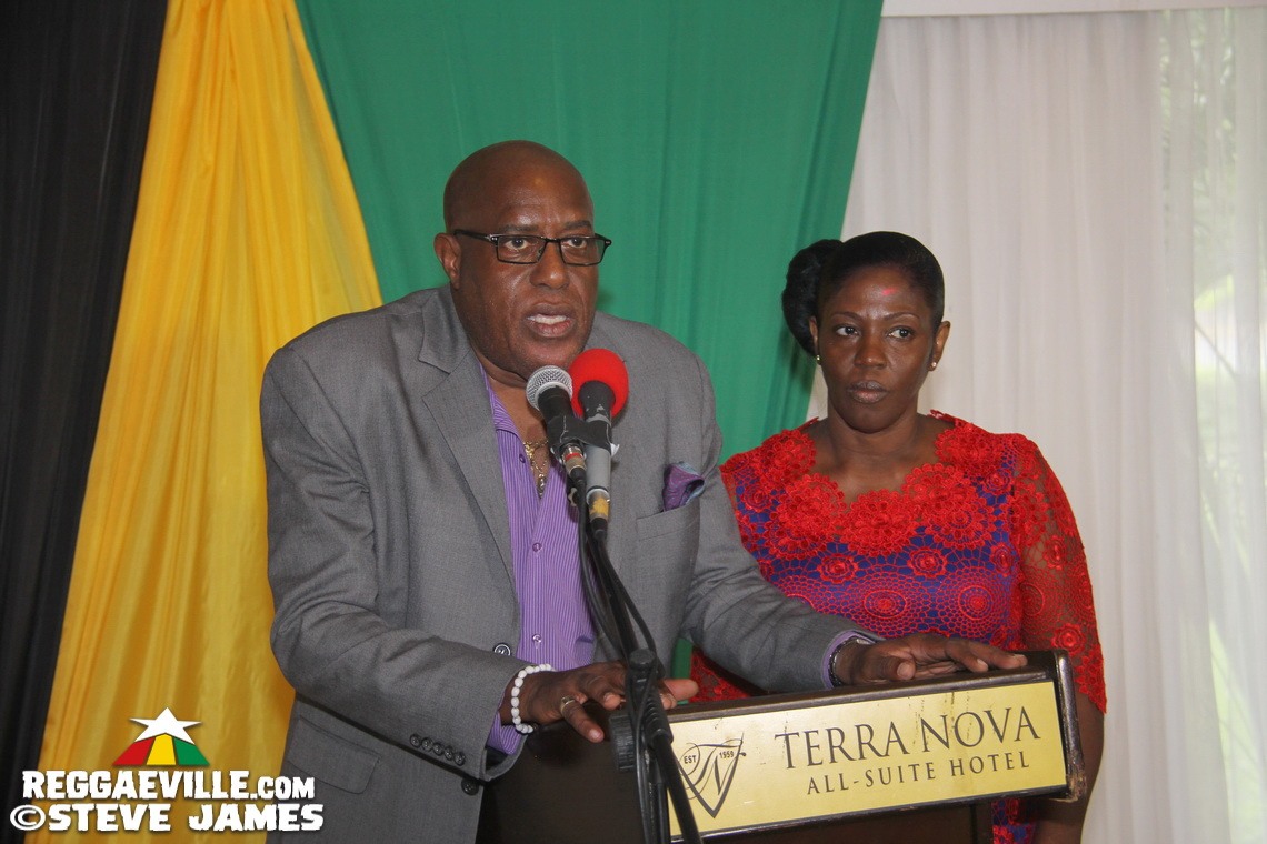 Gregory Isaacs OD Function in Kingston, Jamaica