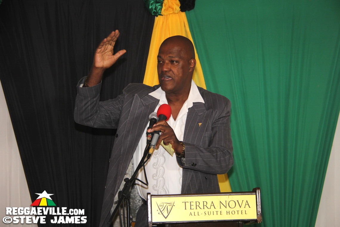 Gregory Isaacs OD Function in Kingston, Jamaica