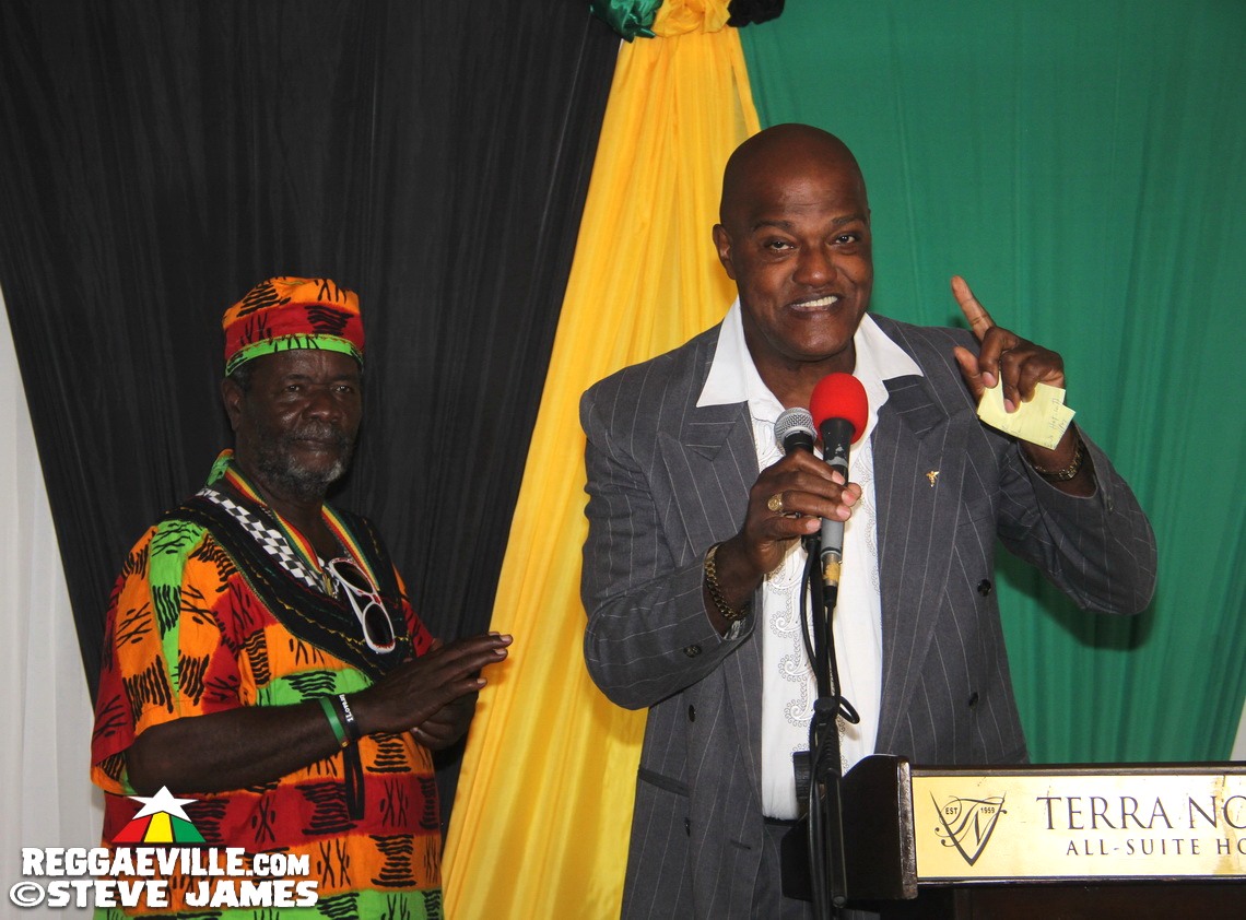 Gregory Isaacs OD Function in Kingston, Jamaica