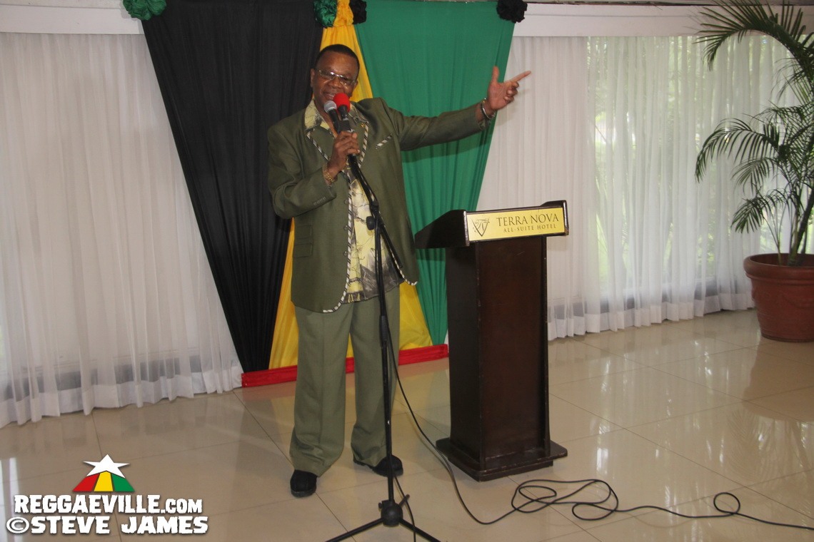 Gregory Isaacs OD Function in Kingston, Jamaica